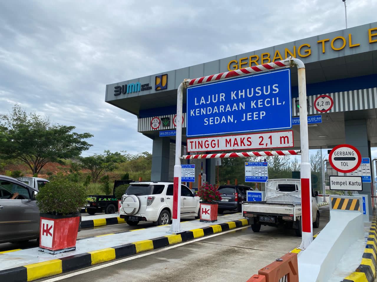 Arus Balik Libur Nataru di Jalan Tol Trans Sumatera Capai 128.549 kendaraan,