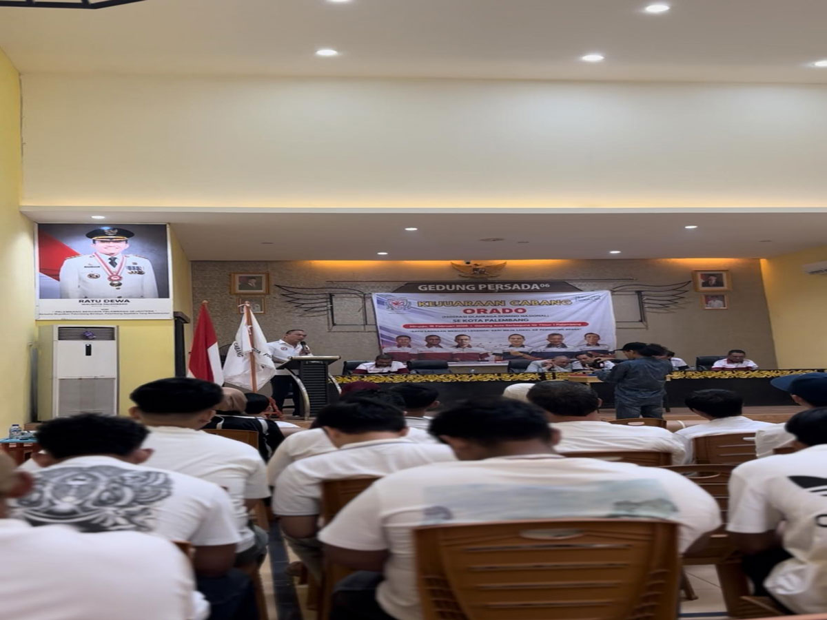 Kabid Humas PB ORADO Buka Seleksi Federasi ORADO se-Sumatera