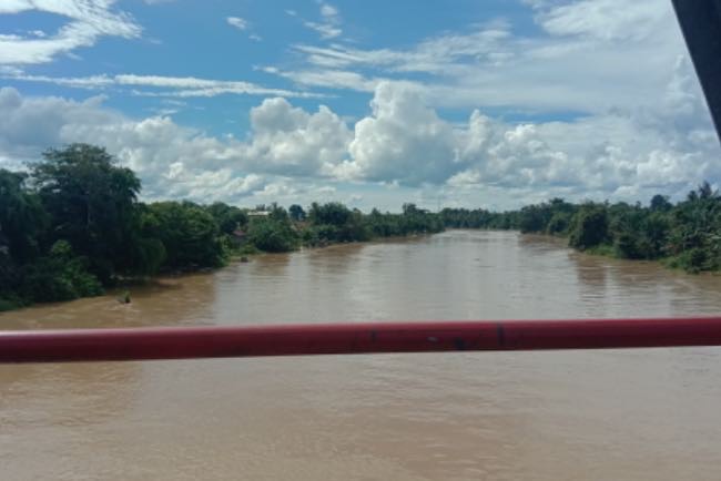 Kiriman Air Sungai Lematang Tiba, Desa Curup Tanah Abang PALI Terdampak Parah