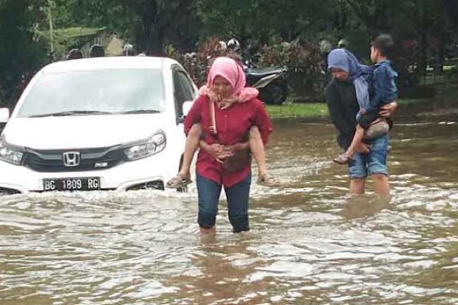 Intensitas Hujan Tinggi Landa Kota Palembang di Sepanjang Februari, Maret Nanti Diprediksi ENSO Kembali Netral