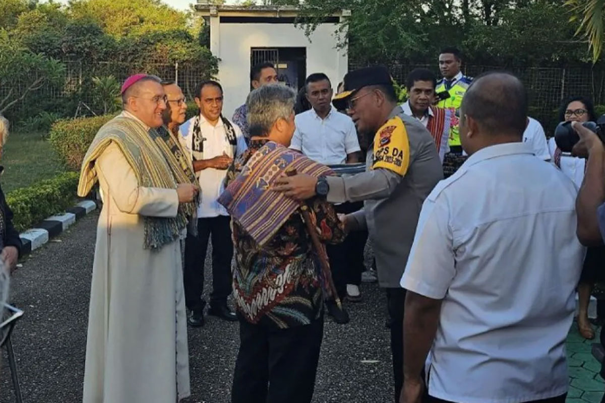 Dubes Vatikan untuk Indonesia Kunjungi Kupang, Apa Agendanya?
