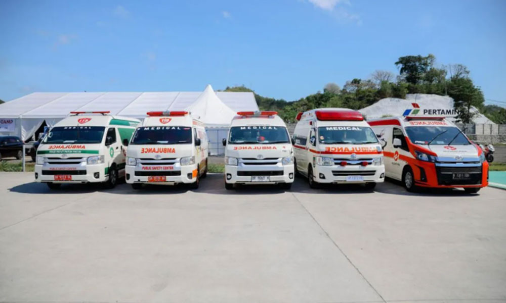 MGPA Siagakan 22 Ambulans untuk Mendukung Keselamatan Pembalap MotoGP Mandalika 2025