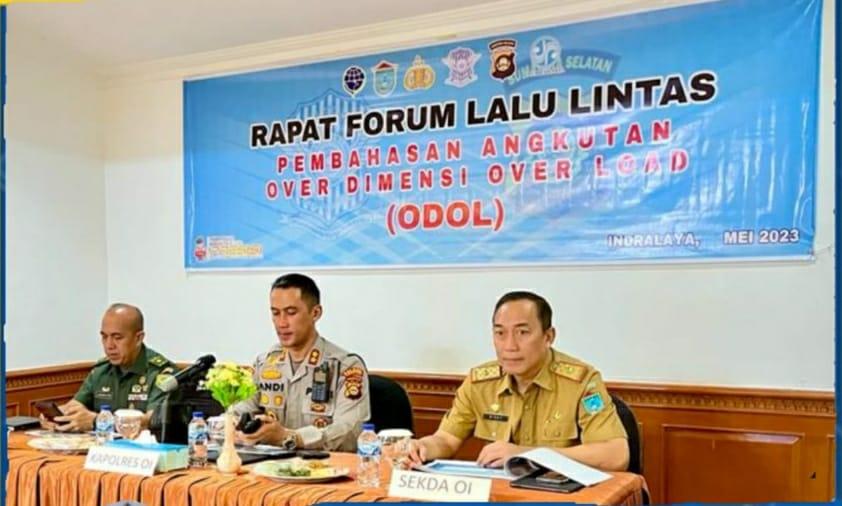 Polres Ogan Ilir, Bahas Kendaraan Over Load