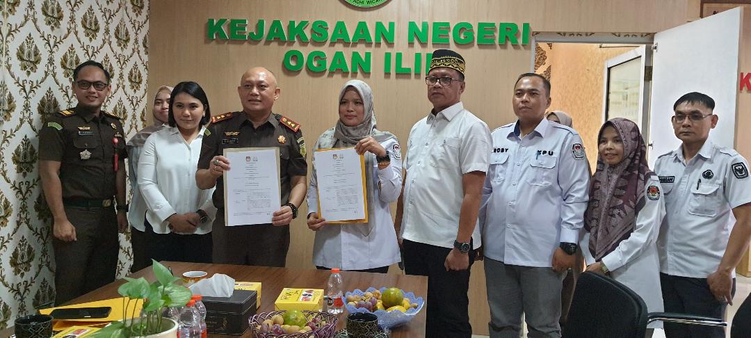 KPU Ogan Ilir dan Kejari Ogan Ilir, Kerjasama Bidang Hukum 