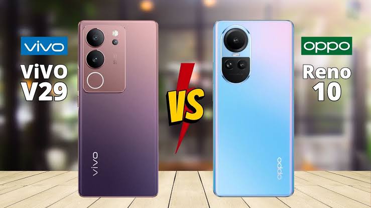 Pilih Vivo V29 5G atau OPPO Reno 10 5G? Spesifikasi Mana yang Lebih Unggul, Cek Perbandingannya