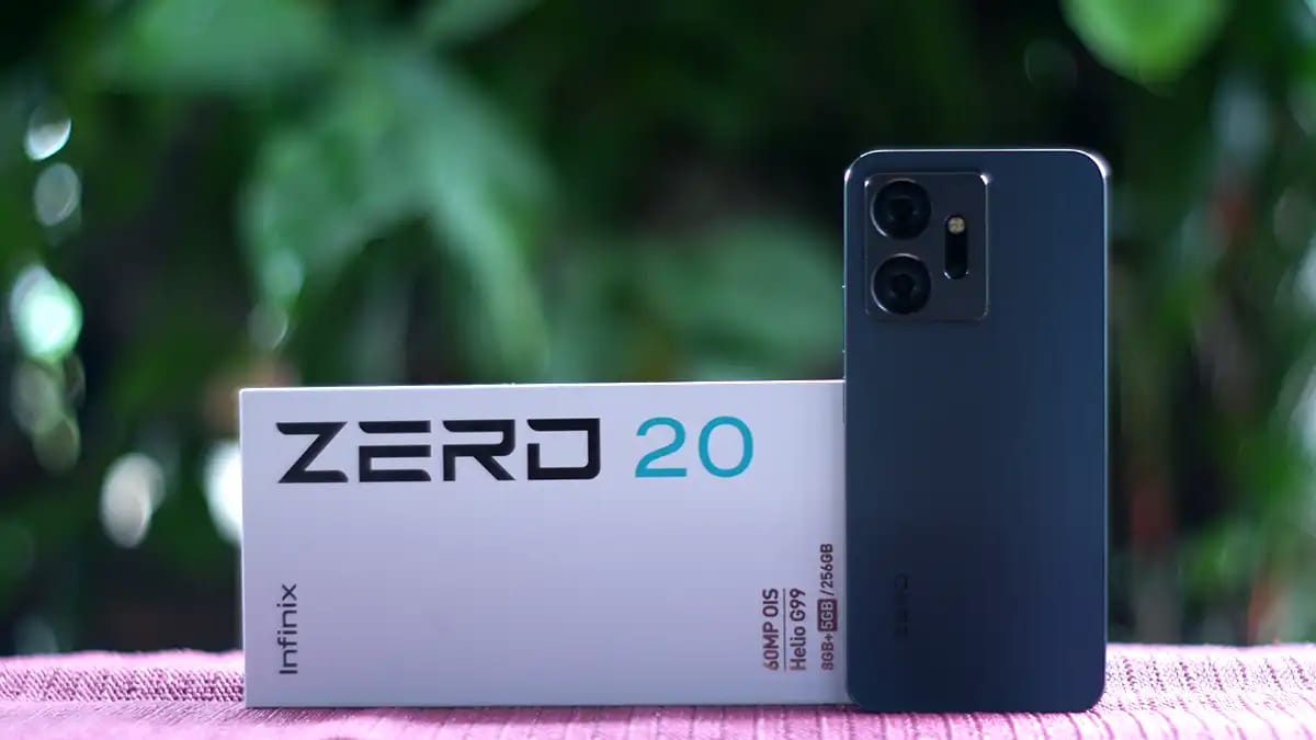 Infinix Zero 20 : HP Rp2 Jutaan yang Dilengkapi Penyimpanan Luas 256 GB