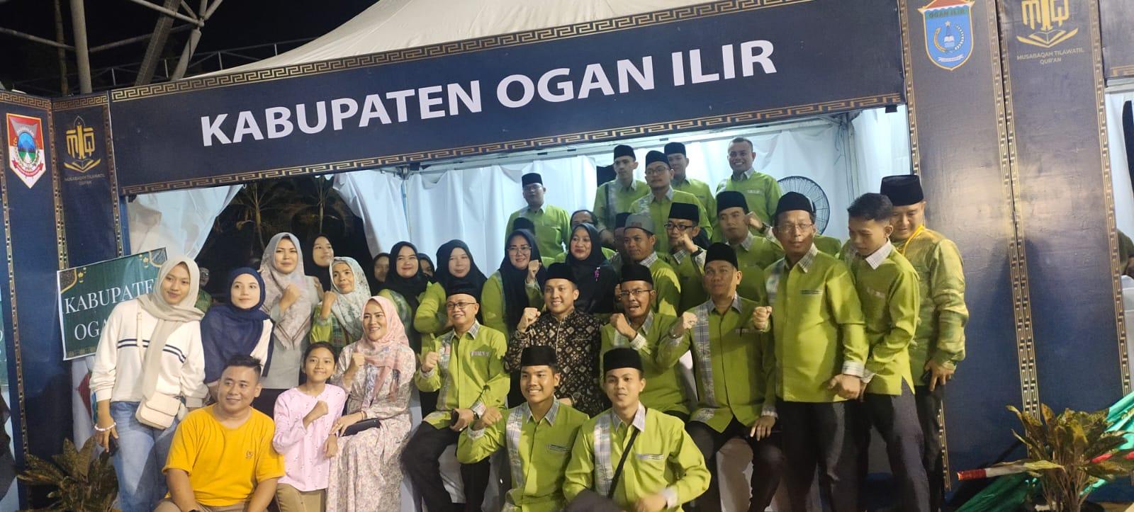 Lima Qori Ngaji Bareng, Pembukaan MTQ  Provinsi, Ogan Ilir Kirim 53 Kafilah