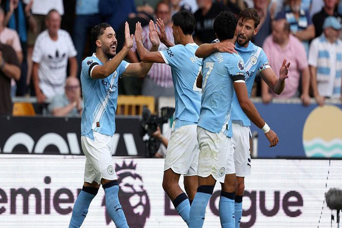 Manchester City Gunduli Wolves 4-0, Reijnders Tampil Gemilang 