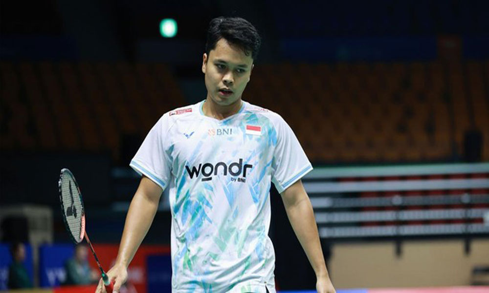 Ginting Tersingkir di Babak 32 Besar Denmark Open 2025