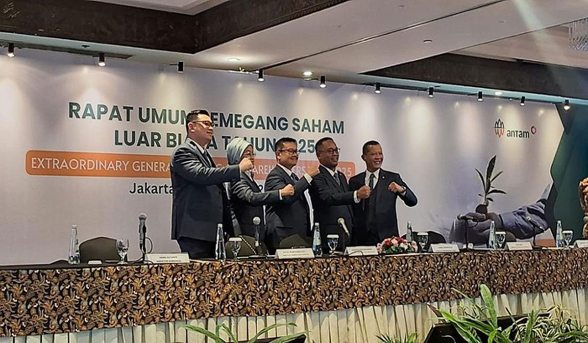 Gelar RUPSLB, Mantan Pangdam Jaya Jadi Dirut Baru Antam 