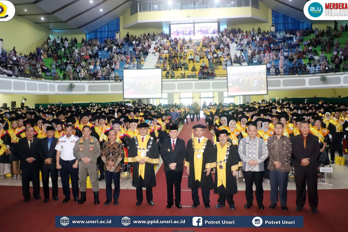 Unsri Wisuda Sarjana Baru, ini Rinciannya