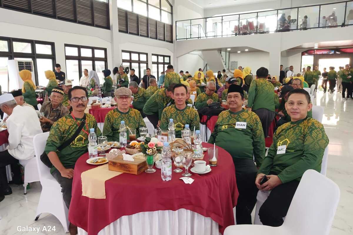Pangdam II Sriwijaya Hadiri Reuni Akbar Warga Kompleks Korem 044 Gapo