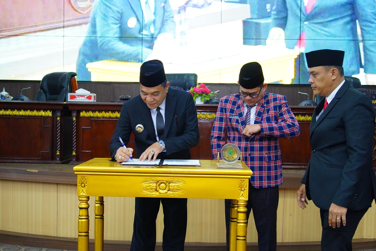 3 Raperda Inisiatif Pemkab Muba Disetujui DPRD, Salah Satunya Pembantukan BUMD Baru