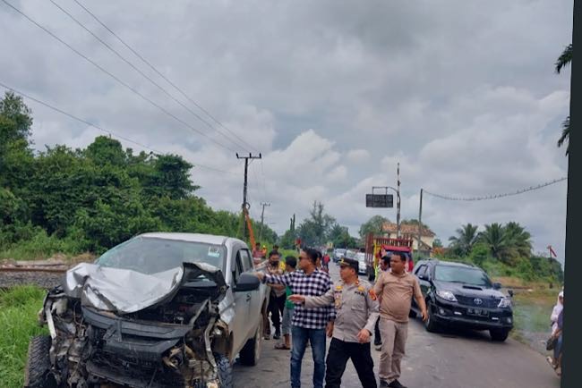 Perlintasan Rel Kereta Api Tanpa Palang Pintu di Tanjung Rambang Prabumulih Makan Korban Lagi, Warga Jabar 