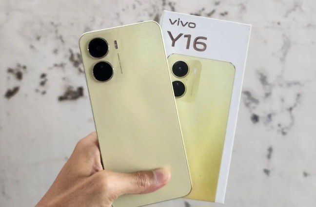 Vivo Y16: Rekomendasi Smartphone Rp1 Jutaan yang Punya Layar HD+ dengan Sertifikasi IPX3