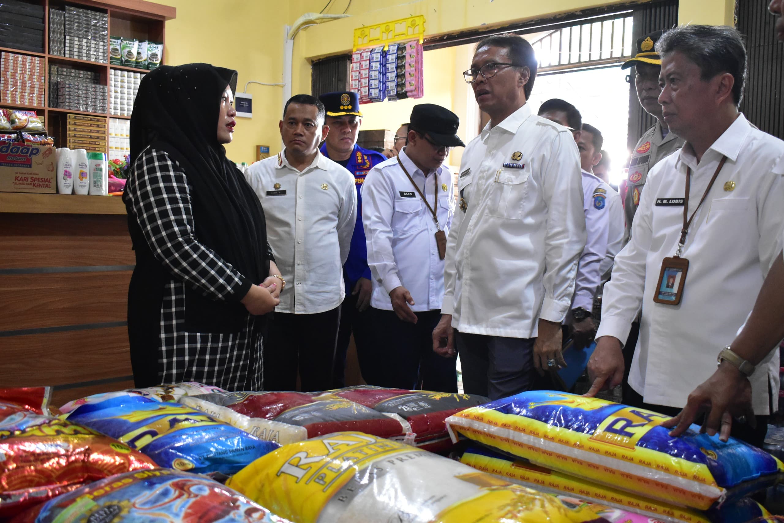 Harga dan Stok Bahan Pokok di Pasar Kayuagung Aman Jelang Lebaran