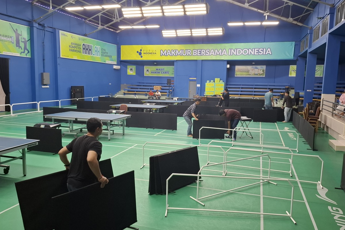 Palembang Pingpong League III Digeber Hari ini, 40 Tim Bersaing