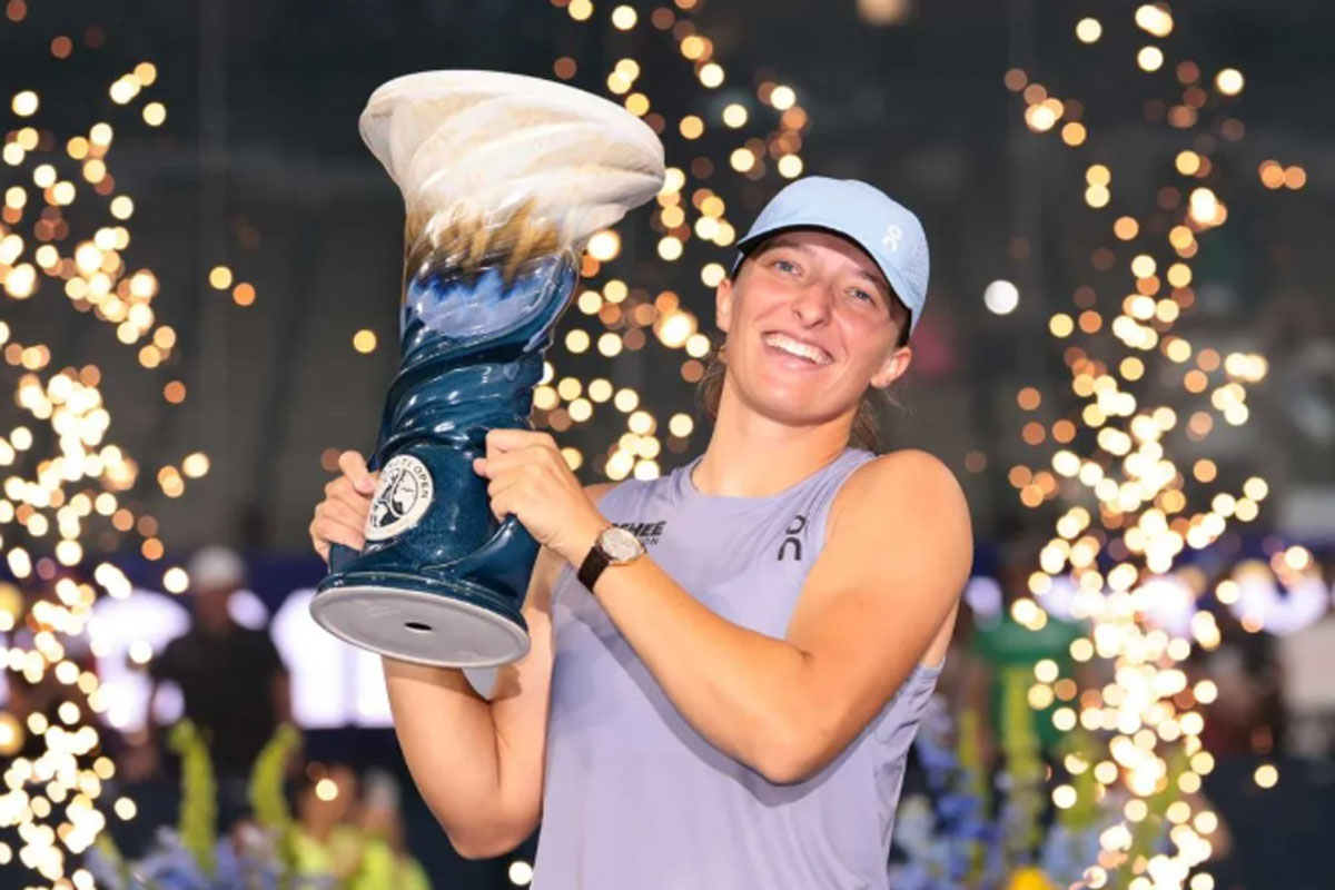 Raih Gelar Cincinnati Open 2025, Iga Swiatek Ucapkan Terima Kasih Kepada Tim