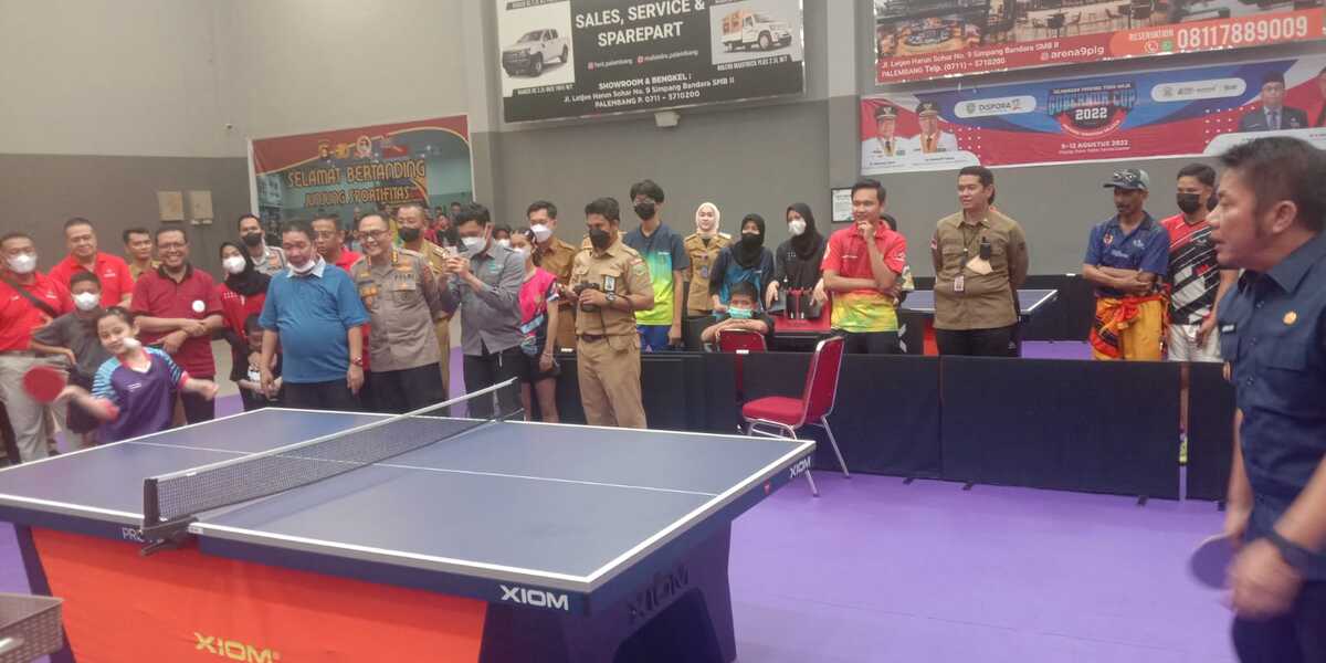 TD Tinjau Venue Tenis Meja PON XXI 2024 di Medan, ini Rekomendasinya