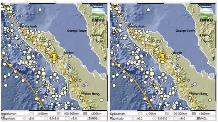 Kutacane Aceh Dilanda Gempa 4,3 Magnitudo