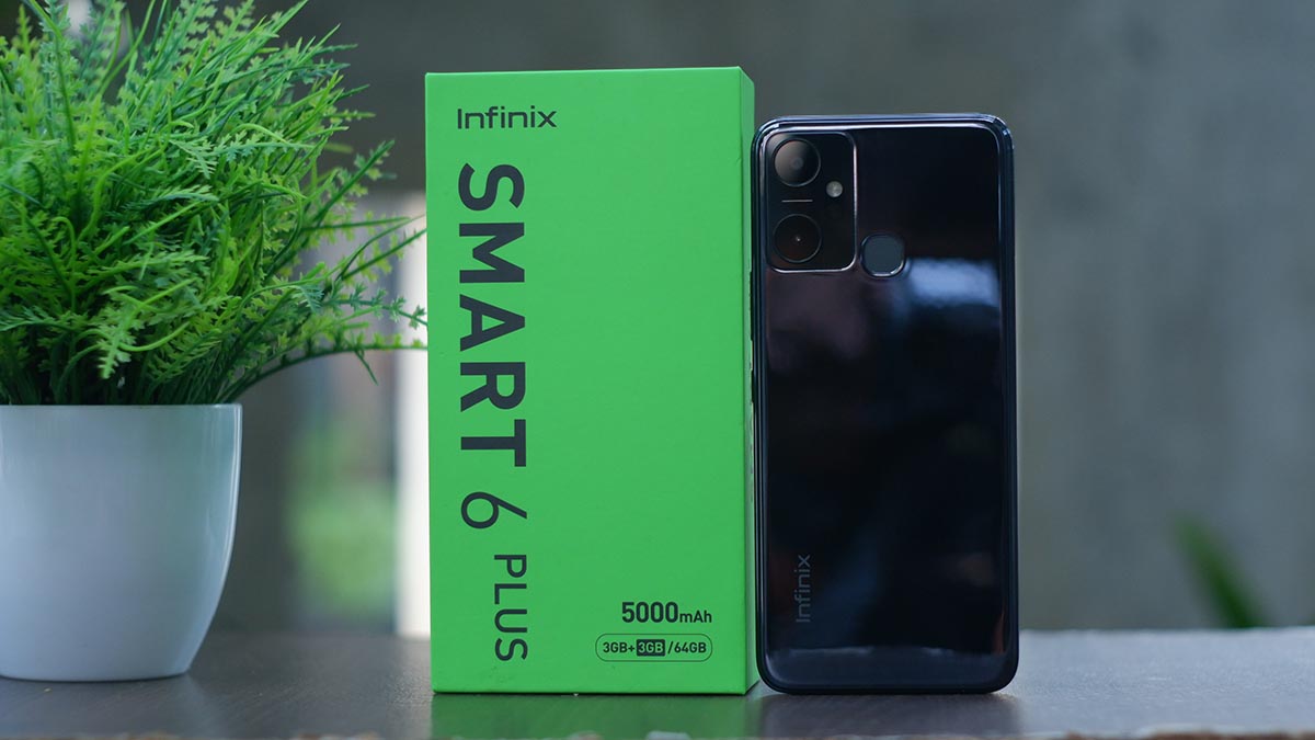 Infinix Smart 6 Plus : HP Entry Level yang Dibekali Baterai 5.000 mAh