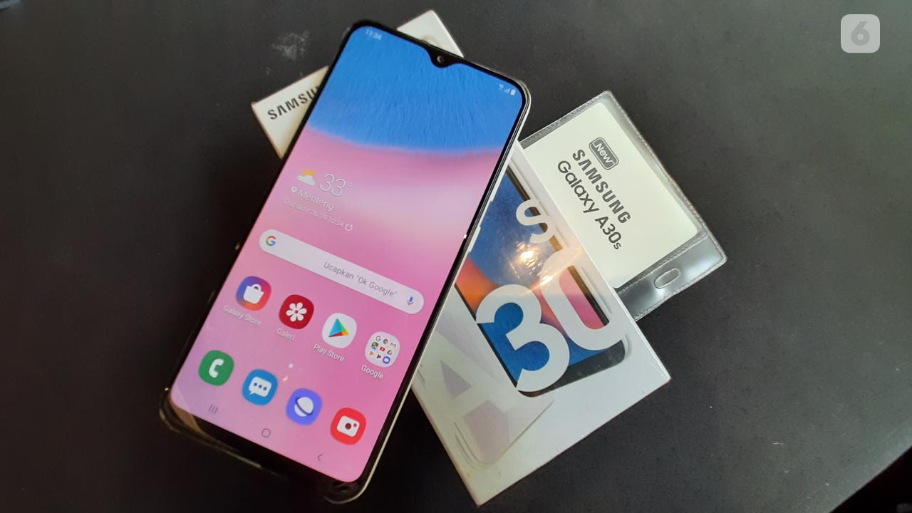  Samsung Galaxy A30s : Desain Mewah, HP Entry Level yang Pakai Layar Super AMOLED