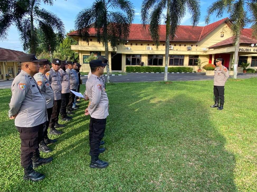 Disiplin dan Etika Saat Pimpin Apel Fungsi Personel  Perlu Ditekankan 