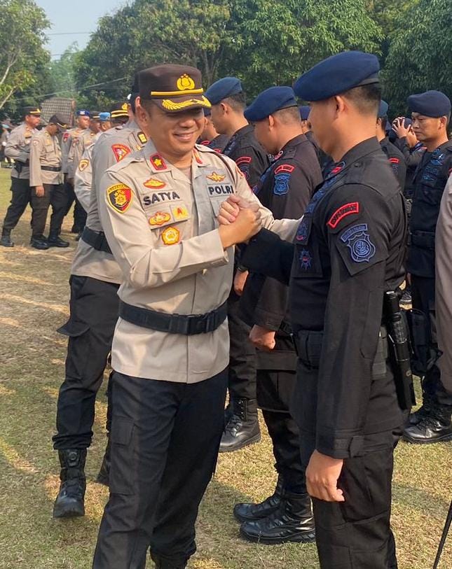 Rawan Karhutla, 25 Personel Brimob Diturunkan ke Banyuasin