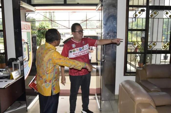 Usai Hadiri Porkab, Pj Bupati Banyuasin Sidak Pelayanan di Dinas DPMPTSP