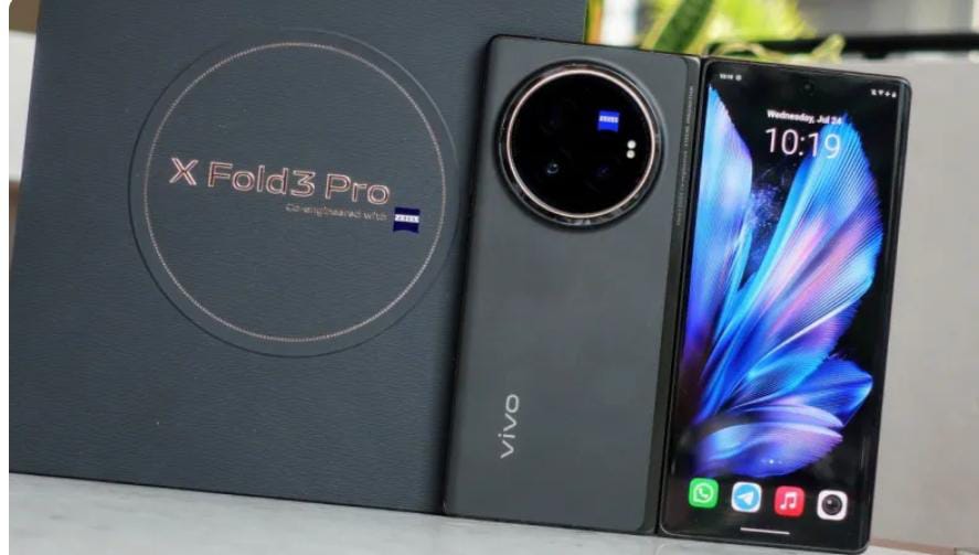 Vivo X Fold 3 Pro, Smartphone Lipat dengan Bodi Tipis dan Dibekali Kamera ZEISS  