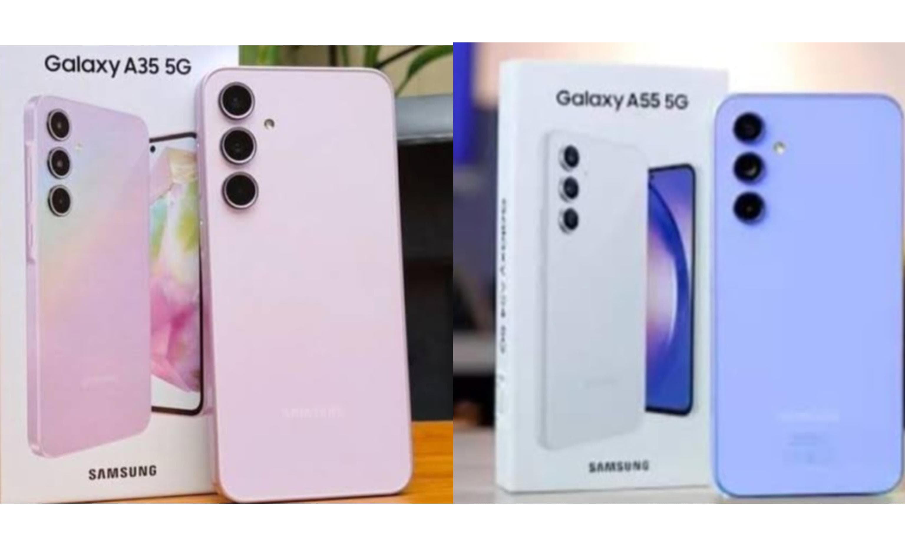 Mending Mana! Samsung Galaxy A35 5G atau Samsung Galaxy A55 5G, Cek Perbandingan Spesifikasinya