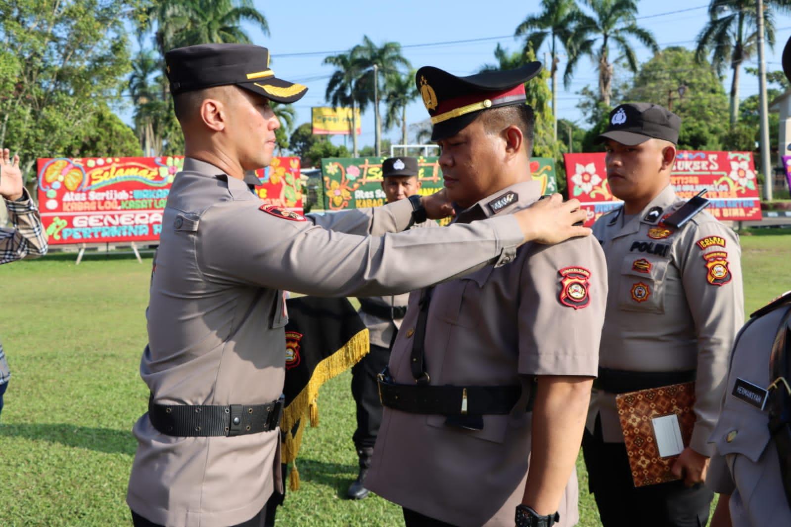 7 Perwira Polres Ogan Ilir Diganti, Satu Diantaranya Jabatan Wakapolres
