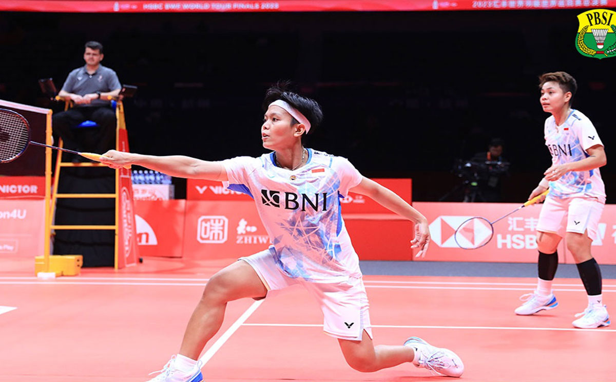 Ganda Putri Jepang Mundur di BWF WTF 2023, Apriyani Rahayu/Siti Fadia Jalani Laga Hidup Mati 