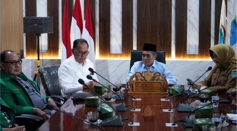 Awal Tahun 2025, Mahasiswa UMP KKN ke Ogan Ilir, Wabup H Ardani Sambut Baik