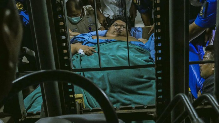 Pria Obesitas 300 kg Asal Tangerang Akhirnya Meninggal