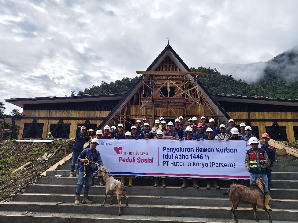 Idul Adha 2025, Hutama Karya Menyalurkan 229 Hewan Kurban di 15 Provinsi 