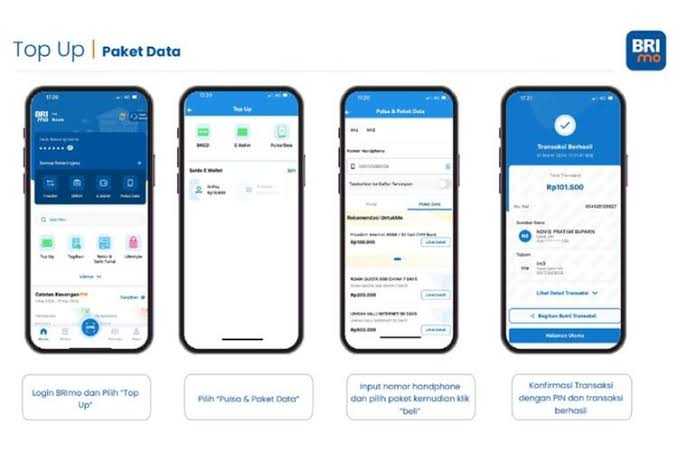 Memudahkan Kebutuhan Digital, Beli Paket Kuota Kini Lebih Praktis dengan BRImo﻿