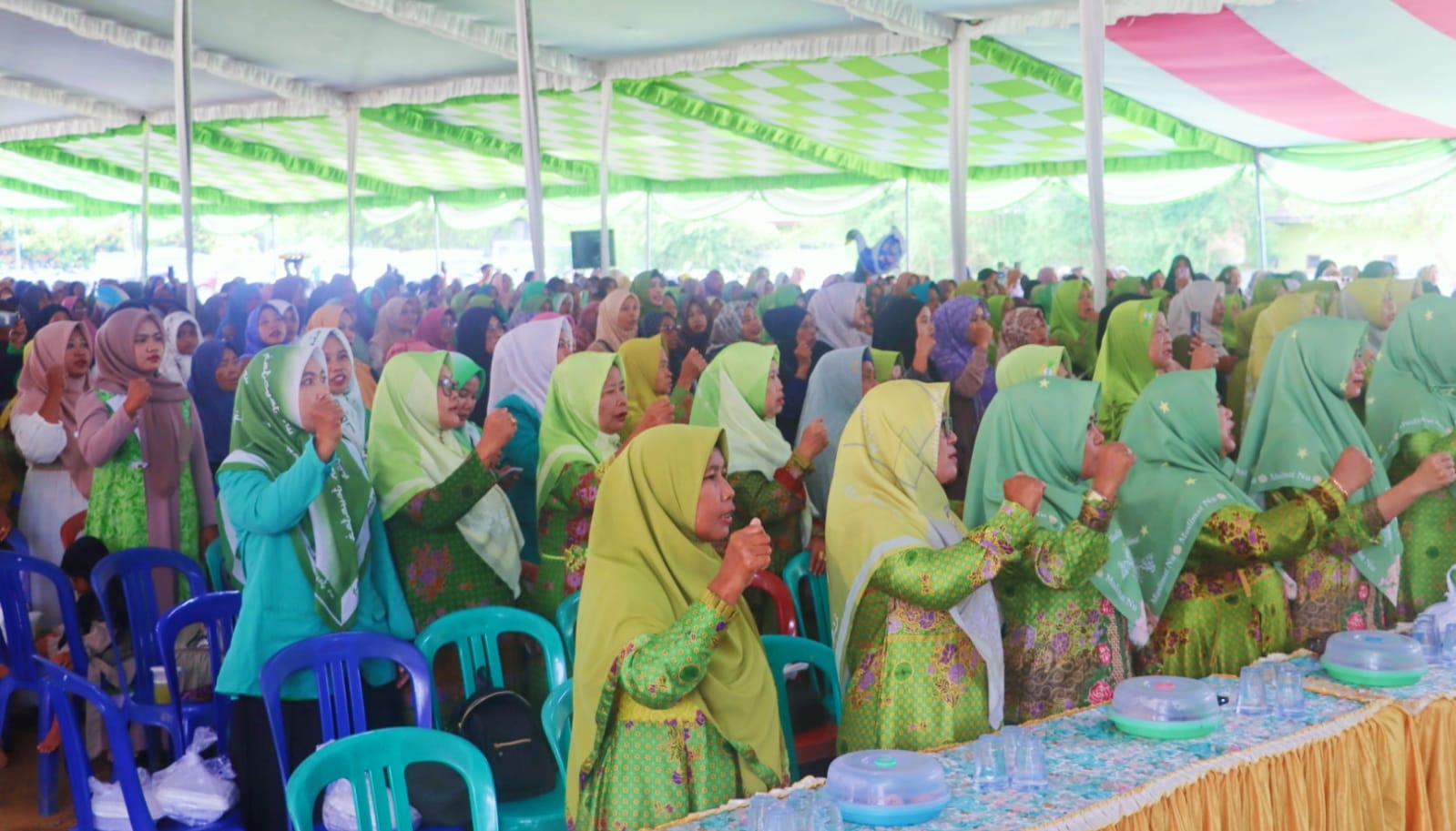 Wabup Muba Hadiri Peringatan Maulid Nabi Muhammad SAW di Sungai Lilin 