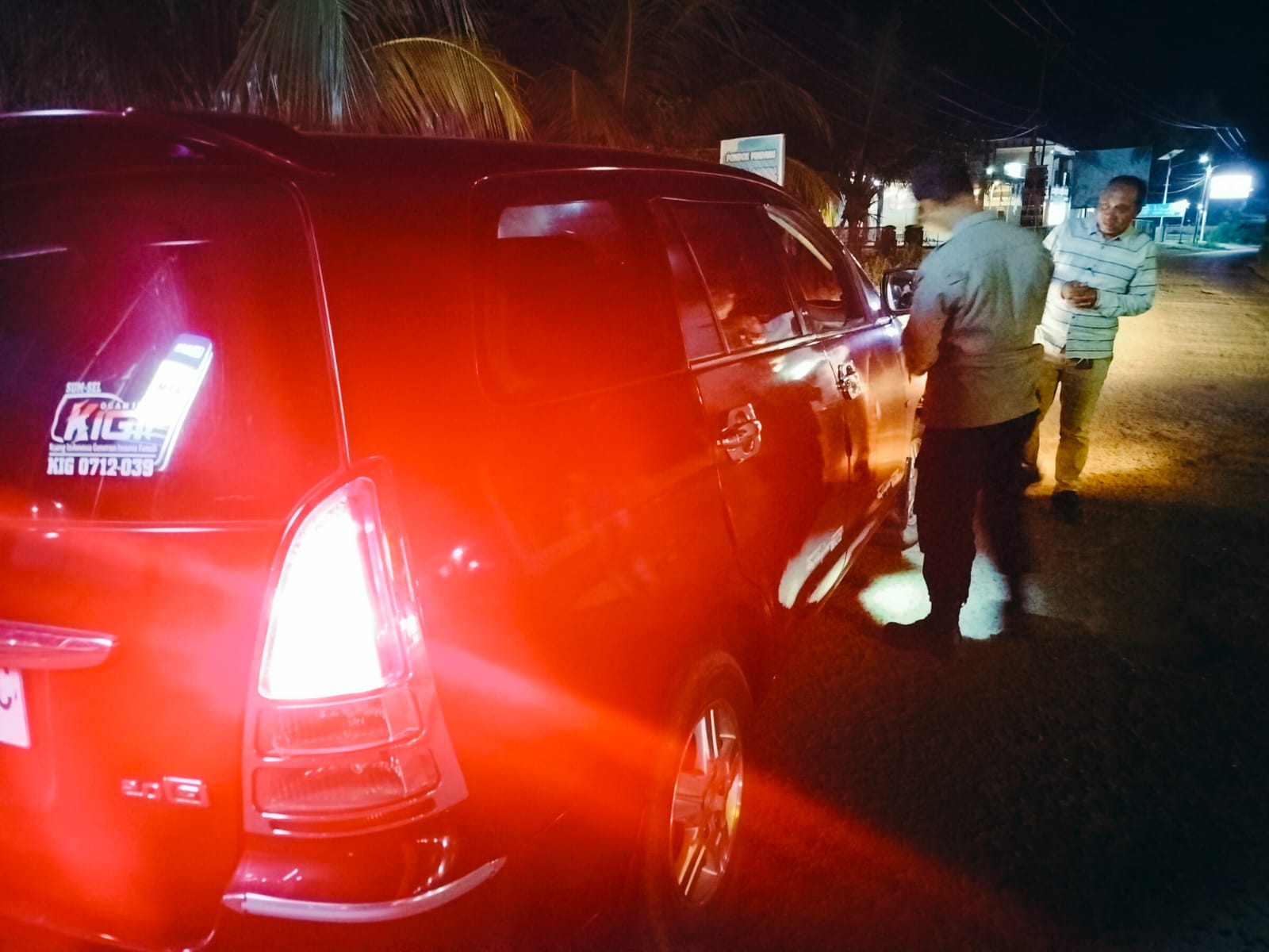 Patroli Perintis Presisi Sat Samapta Polres Ogan Ilir Jaga Keamanan Malam Hari