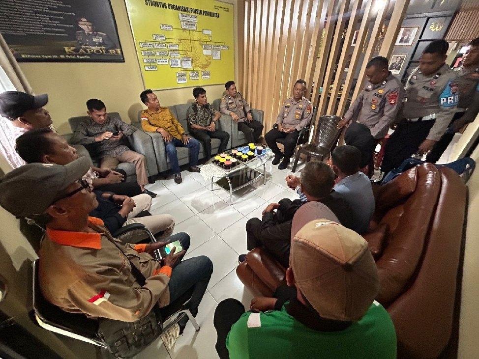 Polsek Pemulutan Gelar Rakor Penanggulangan dan Pencegahan Karhutla