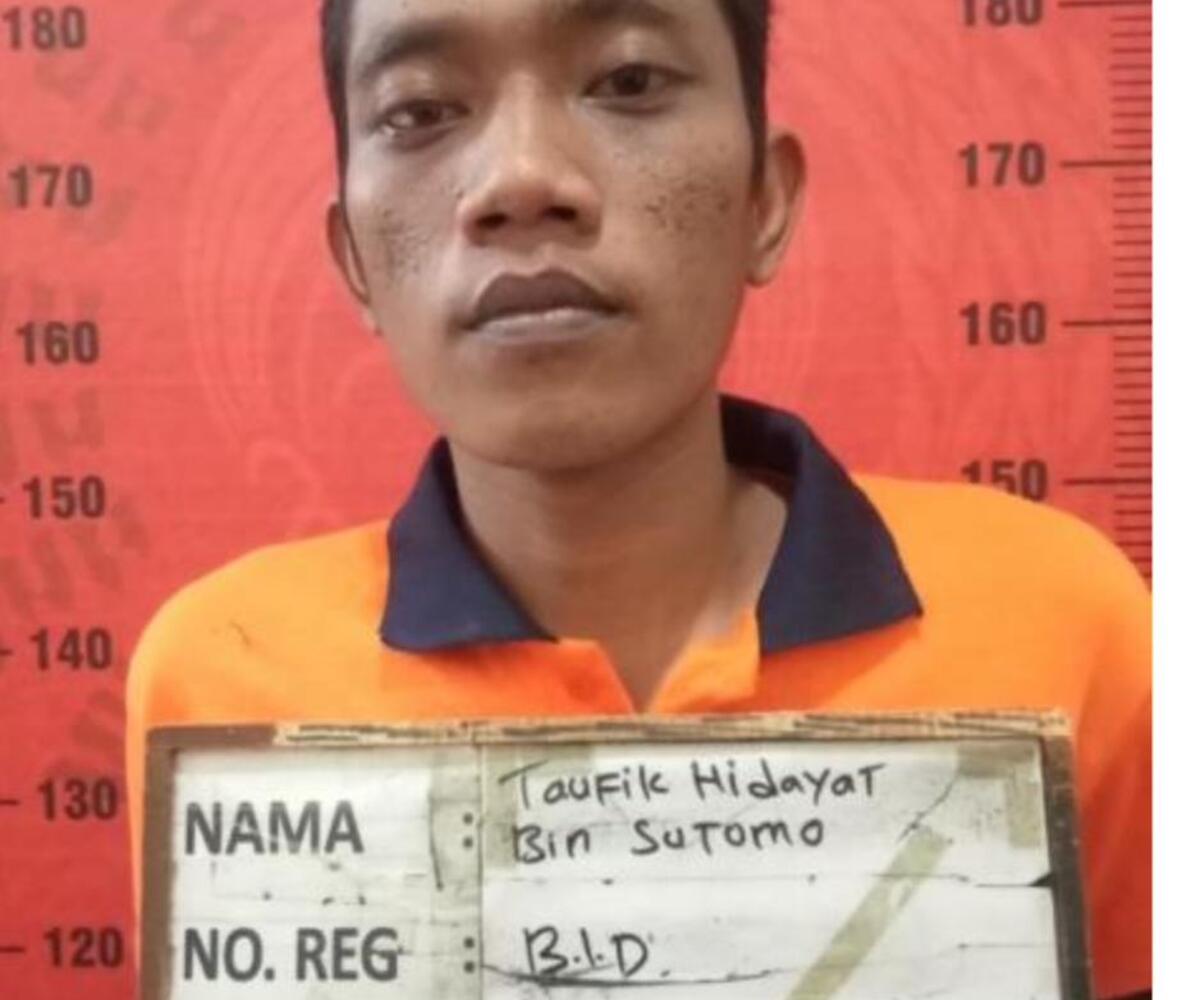 Kabur dari Lapas Kayuagung, Taufik Hidayat Ditangkap di Muara Padang Banyuasin