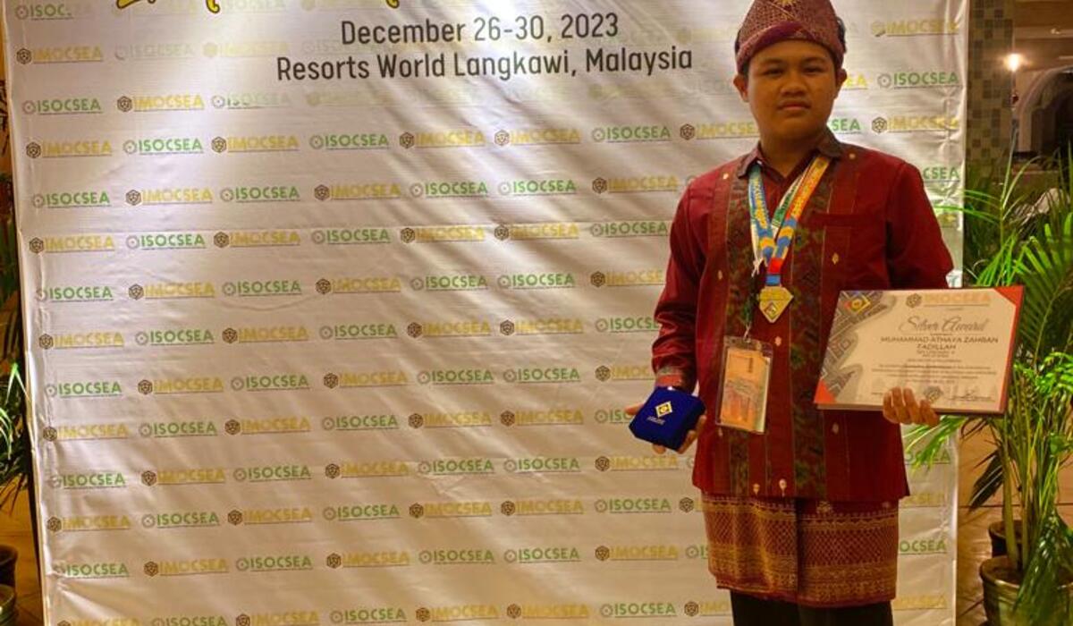 Siswa SMAN 6 Palembang Raih Perak Olimpiade Matematika ASEAN di Langkawi