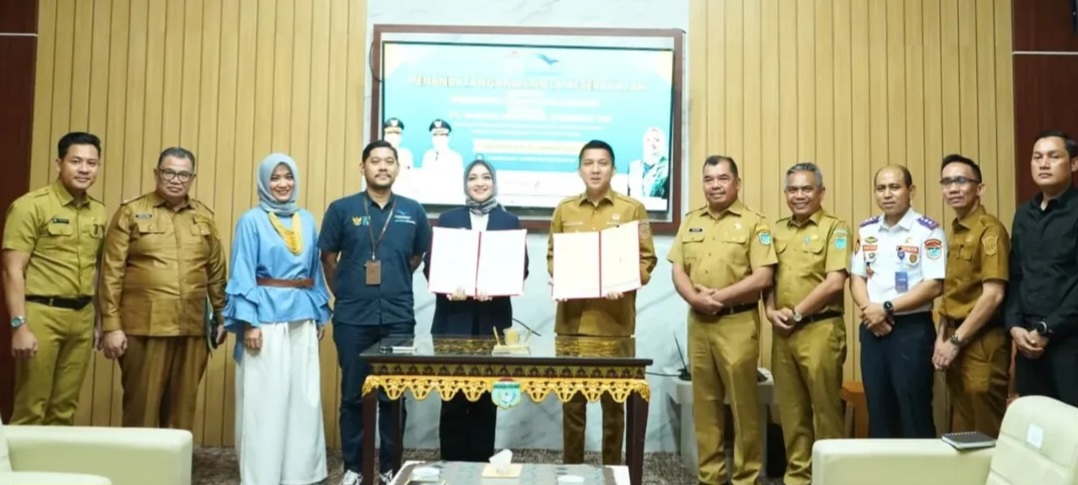 Pemkab  Ogan Ilir MoU dengan Maskapai Nasional PT Garuda Indonesia