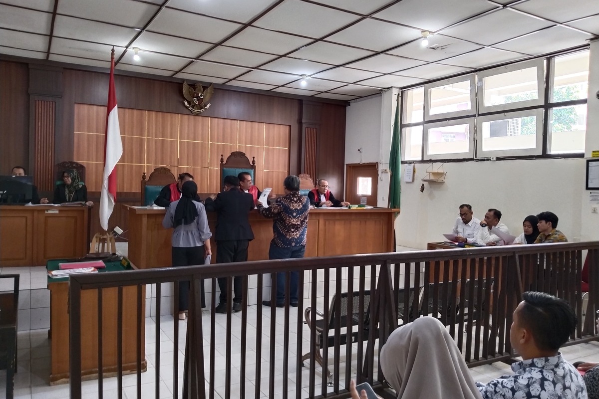 Sidang Perbuatan Melawan Hukum Lahan SDN 99 Palembang, Tergugat BPN Kuatkan Bukti Penggugat 