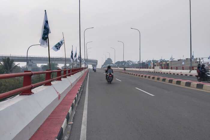 Usai Kunjungan Jokowi, Kabut Asap di Palembang Kembali Pekat