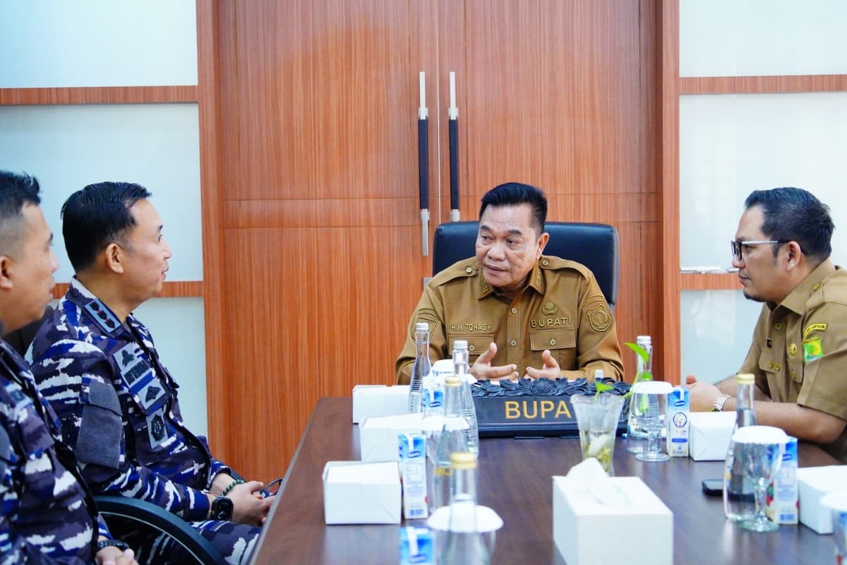 Pemkab Muba-Danlanal Palembang Bersinergi Amankan Perairan