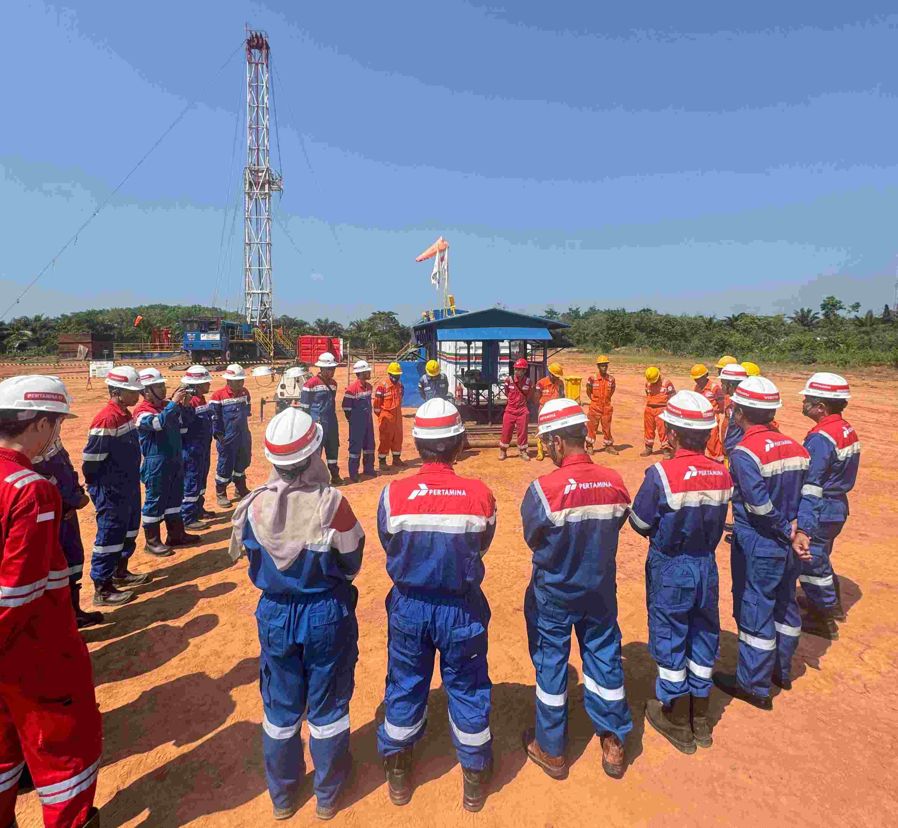 Pertamina EP Ramba Field Lakukan MWT dan Berikan Bantuan Pembangunan Masjid