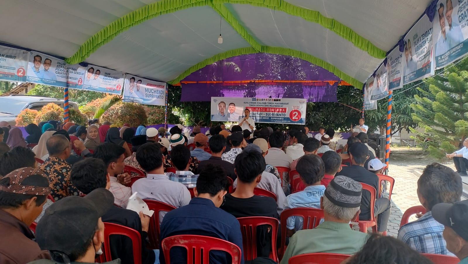 Janji Bantu Perbaikan Jalan hingga Pendidikan dan Kesehatan, MURI banyak Jaringan ke Pusat 