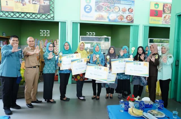 Puluhan Ibu-ibu di Prabumulih Ikuti Lomba Inovasi Makanan Balita Berbahan Ikan Gabus