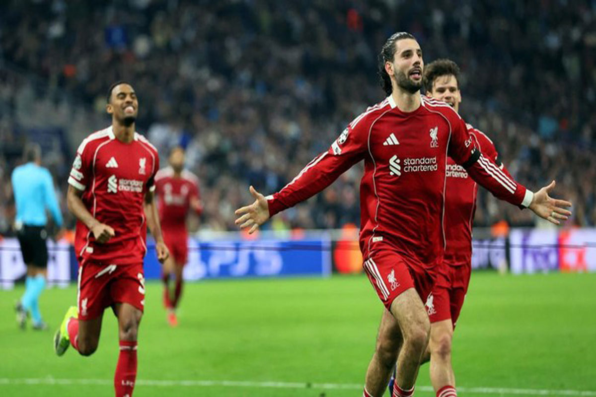 Liverpool Pesta Gol di Kandang Marseille, Menang 3-0 Tanpa Balas